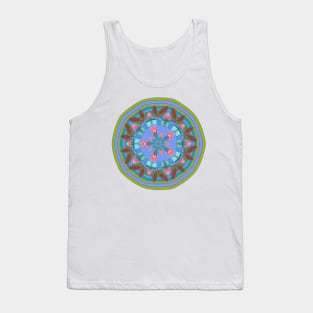 Wildflowers 6 Mandala Tank Top